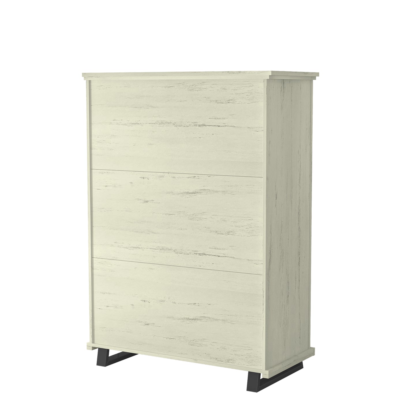 Festivo FCH22242 38" Bedroom Chest with 5 Drawers-White