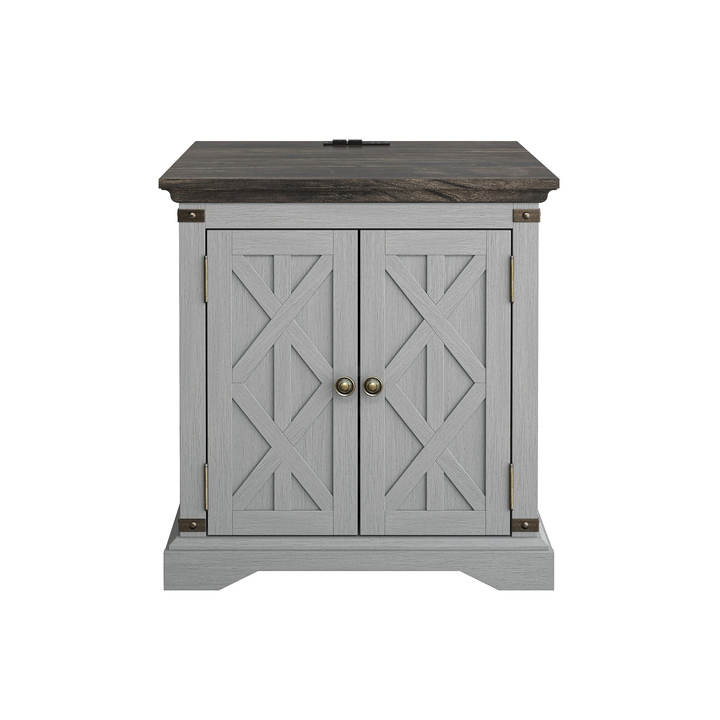 Festivo FST23901 24" Side Table-Grey