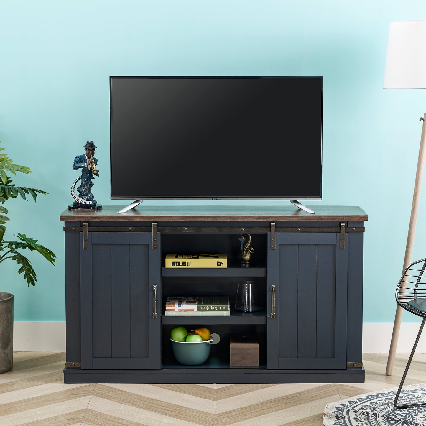 Festivo  FTS20302 54" TV Stand-Navy