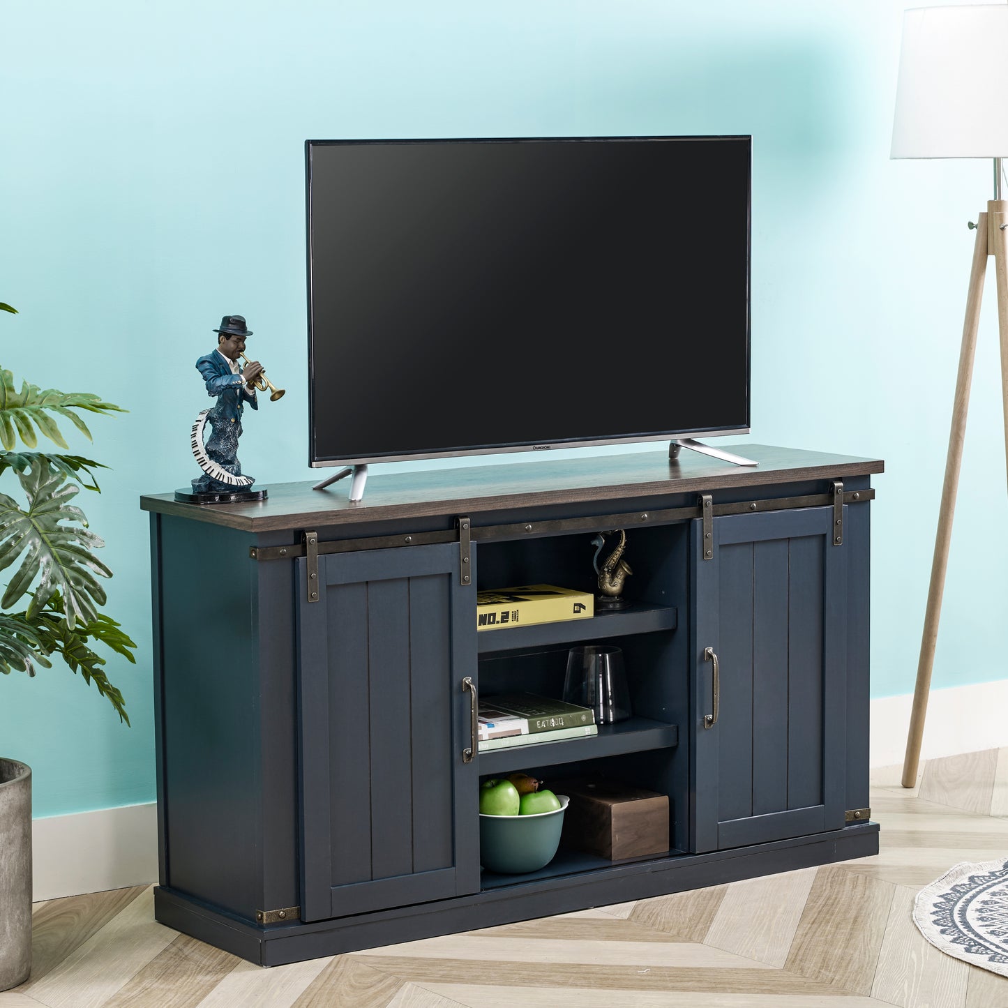 Festivo  FTS20302 54" TV Stand-Navy