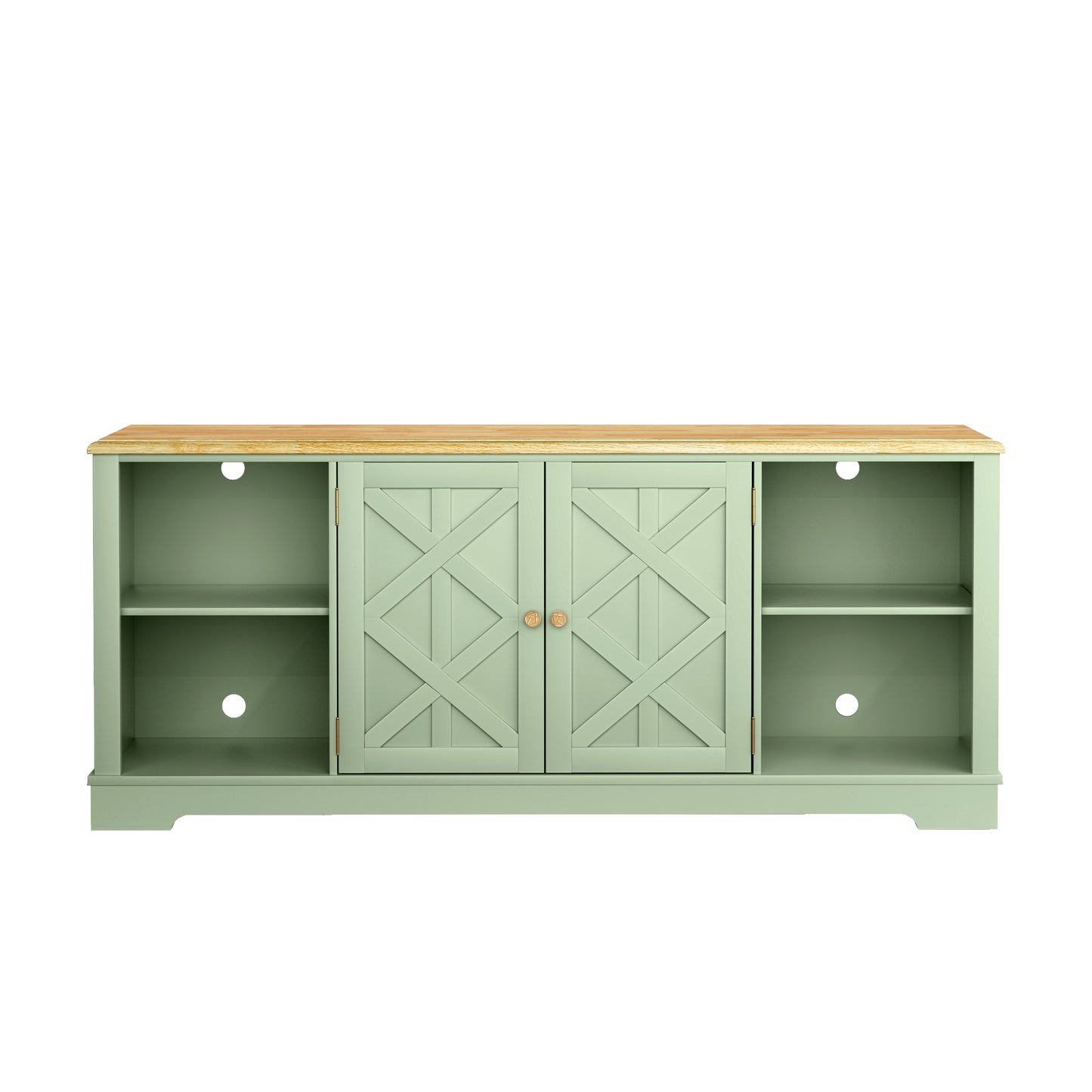 Festivo FTS22603 70" TV Stand-Green