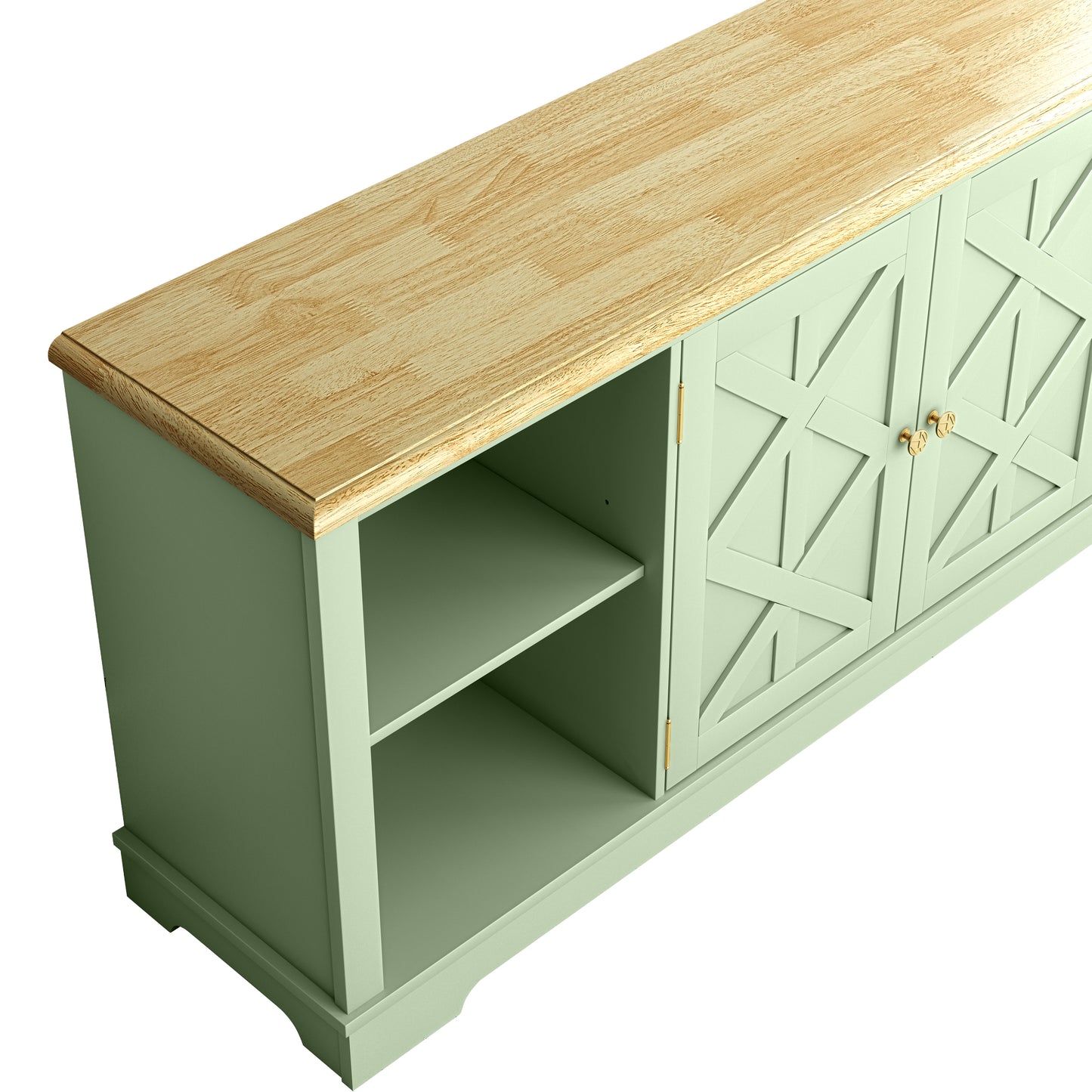 Festivo FTS22603 70" TV Stand-Green