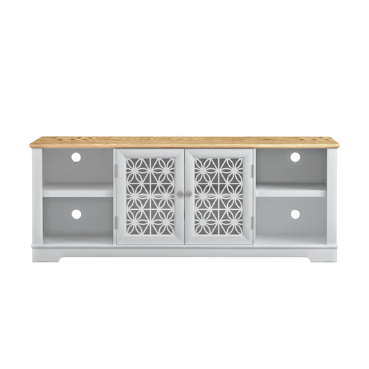 Festivo FTS22913 70" TV Stand-Grayish White