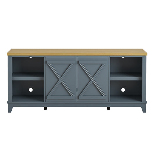 Festivo FTS23283 70" TV Stand-Blue