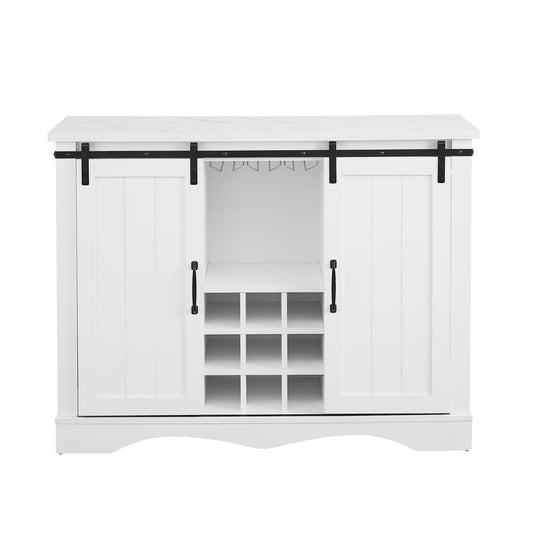 Festivo FWC21133 47" Wine Cabinet-White