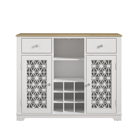 Festivo FWC23318 47" Wine Cabinet-White