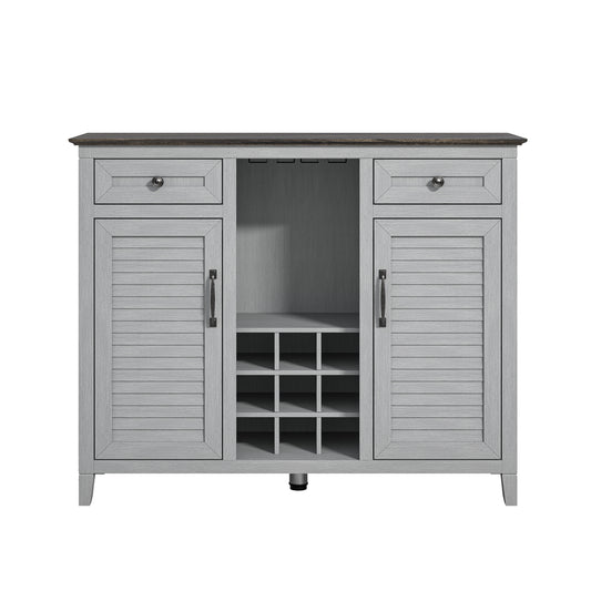 Festivo FWC23350 47.5" Wine Cabinet-Grey