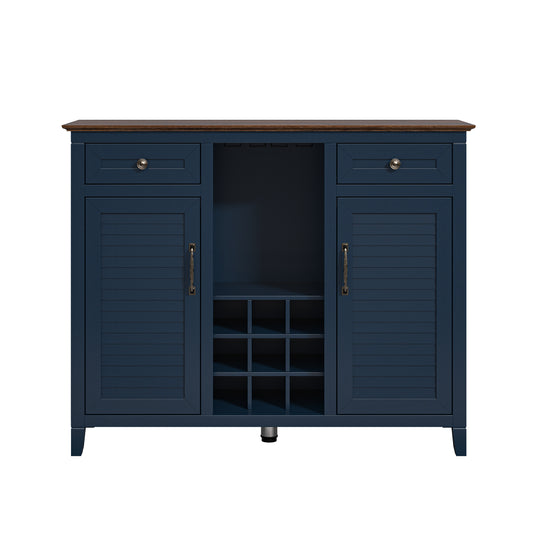 Festivo FWC23351 47.5" Wine Cabinet-Navy