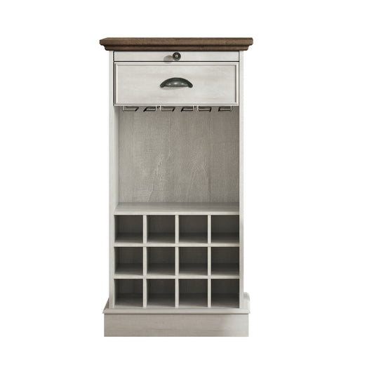 Festivo FWC23423 22" Wine Cabinet-Offwhite