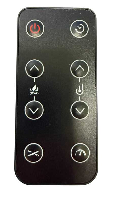 Replacement Remote Control for Festivo Electric Indoor Fireplace & TV Stand (For Size 36")