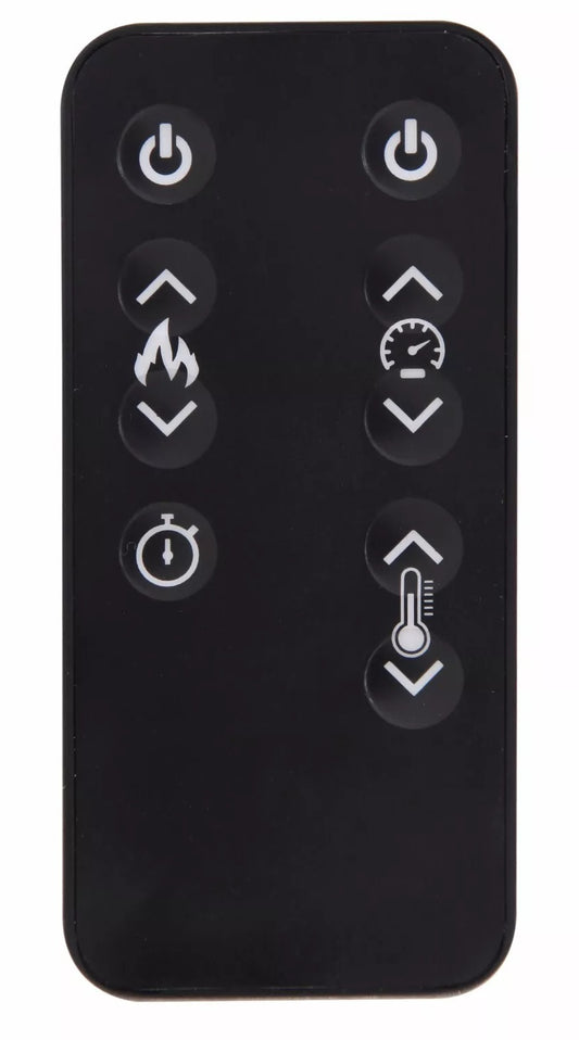 Replacement Remote Control for Festivo Electric Indoor Fireplace & TV Stand (For Size 18" & 23")